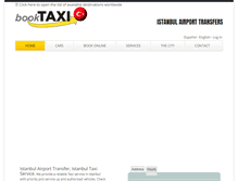 Tablet Screenshot of booktaxiistanbul.com